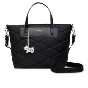 Radley London crossbody bag purse quilted black